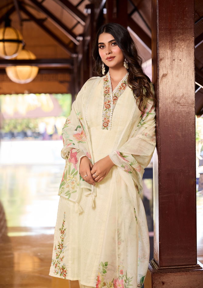 Summer Trends By Lady Leela Pure Cotton Embroidery Kurti With Bottom Dupatta Wholesale Price In Surat